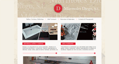 Desktop Screenshot of marmolesdiego.com